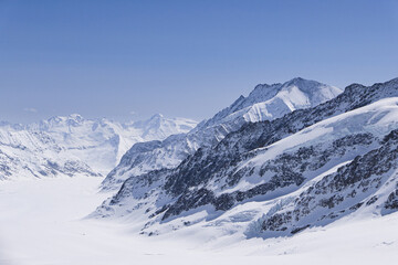 Landscape of Jungfrau, Switzerland