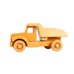 Fototapeta premium a toy truck on a transparent background