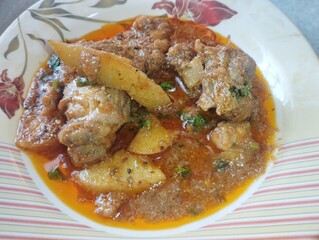 Homemade Delicious and Testy Chicken Korma