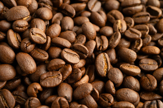 Coffee bean for drink in morning, nature food.