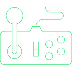 Joystick icon single vector illustration