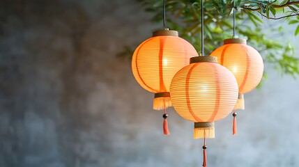 Chinese new year vibrant decorations and warm lanterns illuminate cultural celebrations