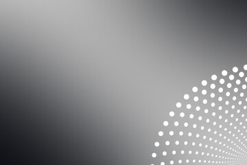 Abstract design with white wavy lines on a black background, creating a sense of movement and fluidity