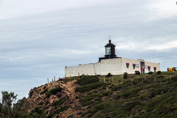 The Green Mountain Lighthouse, Cap Serrat's Beacon in Bizerte, Tunisia