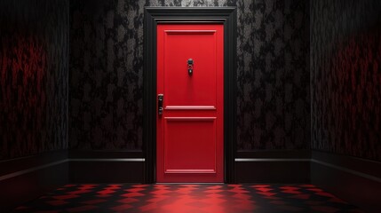 The Crimson Threshold: A Portal to the Unknown