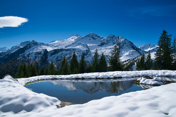 Österreich Wanderung am Plattenkogel am Zillertal/Salzburger Land