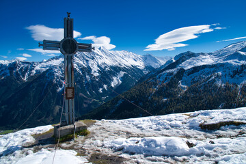 Österreich Wanderung am Plattenkogel am Zillertal/Salzburger Land