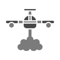 Firefighter Plane Icon