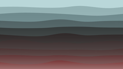 Brown, black and blue coloured wave patterned background with a flowing design