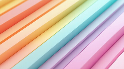 Colorful gradient lines create modern abstract background with pastel hues. This vibrant design evokes sense of calm and creativity, perfect for various applications