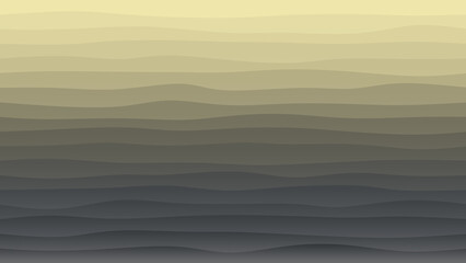 Cream and black coloured wave patterned background with a flowing design