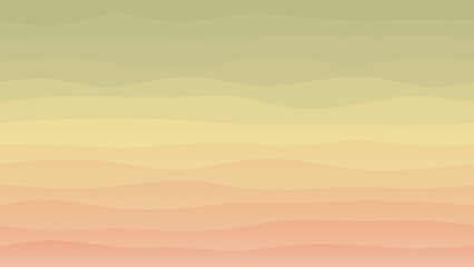 Fototapeta premium Olive green and pink coloured wave patterned background with a flowing design