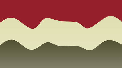 VIne and olive green coloured wave patterned background with a flowing design