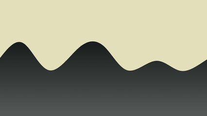 Black and sky blue coloured wave patterned background with a flowing design