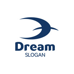 A visionary logo with abstract DV lettering, embodying creativity and modern aesthetics for a forward-thinking brand.