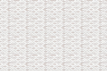 White Brick Wall Pattern Background with Classic and Rustic Design