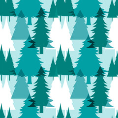 Obraz premium Charming Winter Seamless Pattern Design Featuring Decorative Elements in a Hand Drawn Cartoon Style Illustration Template