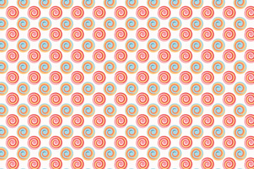 Abstract Swirl Pattern Background with Vibrant Shapes and Dynamic Design