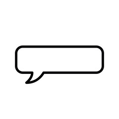 Naklejka premium speech bubble sign symbol vector icon