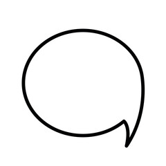  speech bubble sign symbol vector icon