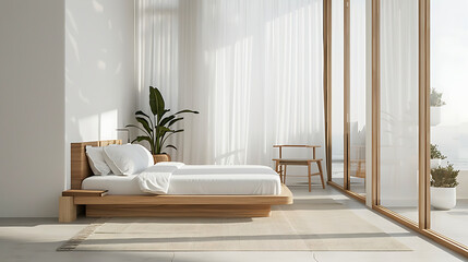 modern bedroom interior