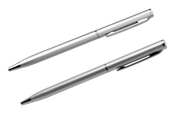 stationery for writing,  ballpoint pen isolated on white background