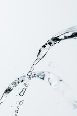 Captivating Dance of Water: A Mesmerizing Display of Fluidity and Motion in Nature's Purest Form