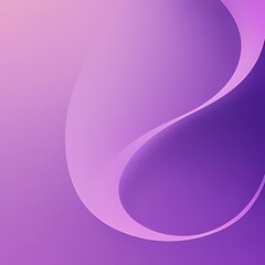Minimalist Purple Abstract on Pastel Background