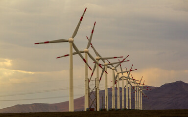 
Goldwind wind farm in Xinjiang.