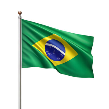 recommend clip art: brazil flag waving transparent background