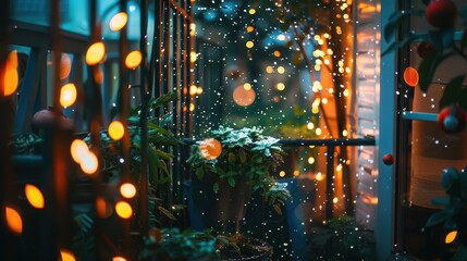 Enchanting Night In The Garden