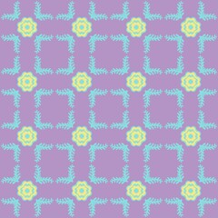 seamless pattern with flowers