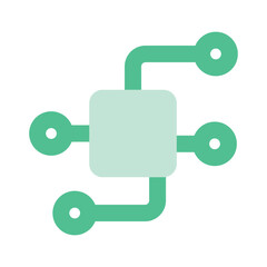 Abstract Network Data Flow Diagram Representation