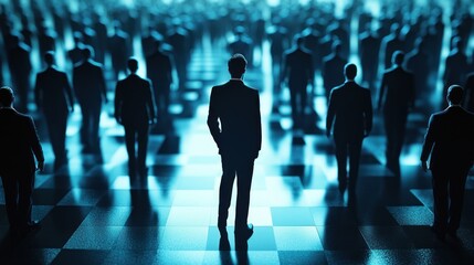 A Lone Figure Amidst a Crowd: Leadership, Strategy, and the Path Ahead