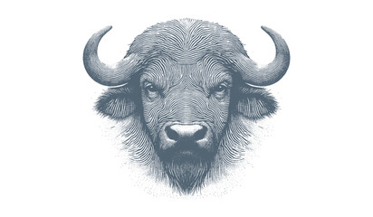 Naklejka premium Buffalo Vector