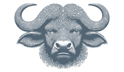 Fototapeta premium Buffalo Vector