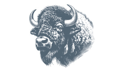 Buffalo Vector © CROP MEDIA