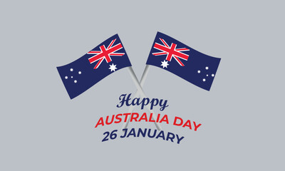 Australia day for 26 January