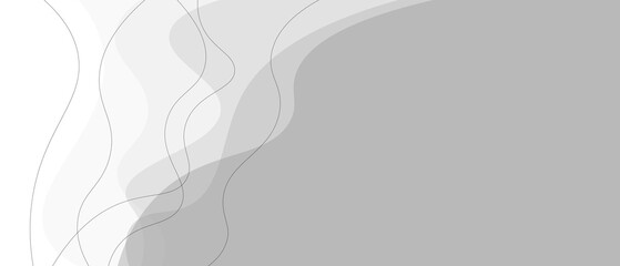 Abstract modern grey wave background