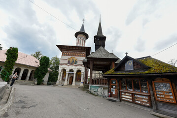 Fototapeta premium town in the mountains