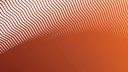 Orange zig zag abstract stripes stripes line vector background for backdrop or presentation