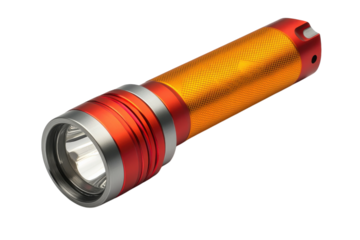 Bright aluminum flashlight ideal for outdoor adventures and emergency situations with durable construction and strong beam