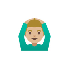 Person Gesturing OK Emoji
