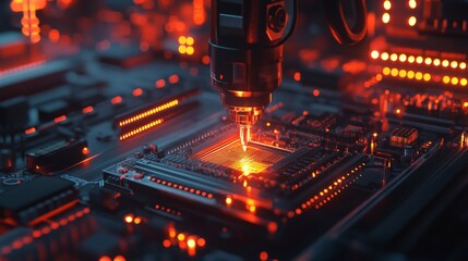 Robotic Arm Assembling Circuit Board Technology