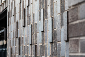 brick cladding detail