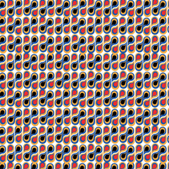 seamless background with circles