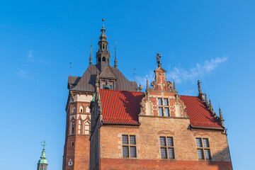 Fototapeta premium The Torture Room and Prison Tower in Gdansk, Poland.