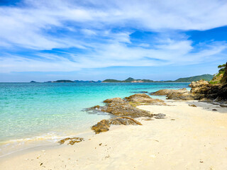 Discovering the serene beauty of Samae San Island's pristine beaches in Thailand