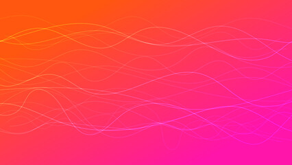 Abstract gradient background with wave beams