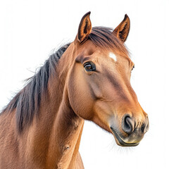 Obraz premium Horse Head Isolated